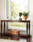 Charleston - Wood Traditional Console Table - Dark Brown