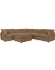 Caplan - 6 Piece Modular Sectional With Ottoman