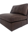 Thurlow - Slipper Chair Leather - Espresso Brown