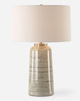 Strata - Tan Glaze Table Lamp