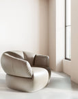 CC - Aria Swivel Chair - Dark Gray