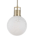 Huch - 1 Light Glass Pendant - White