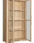 Retreat - Display Cabinet - Beige