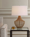 Samori - Rattan Table Lamp - Woodtone