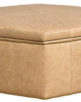 Conrad - Large Storage Ottoman, Special Order - Light Brown