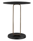 Aperture - Accent Table - Brass