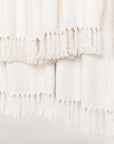 Aria - 50" x 70" Boucle Throw - Ivory