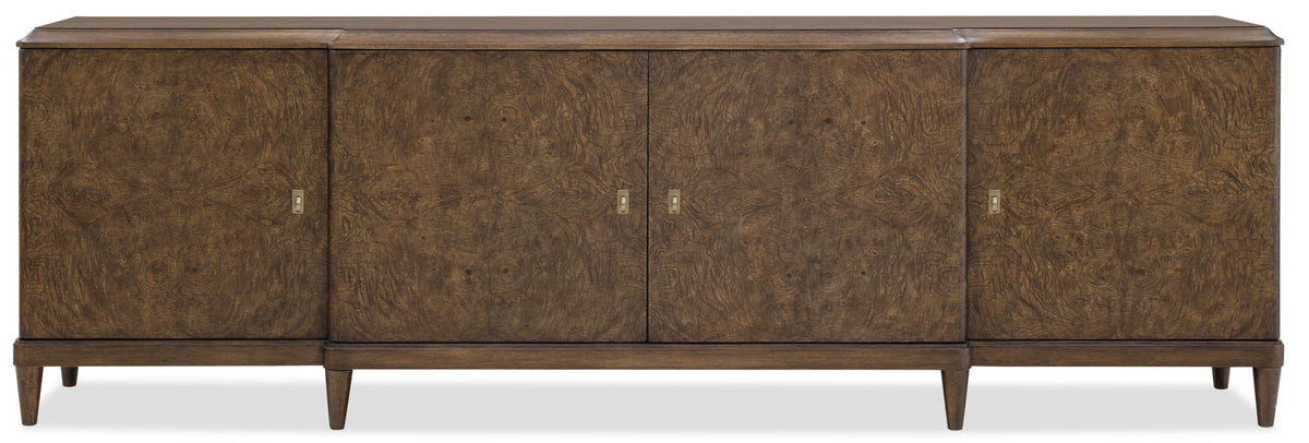 Melange - Burleigh Entertainment Console - Dark Brown