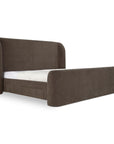 Sophia - King Bed - Brown