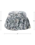 Heidi - Storage Ottoman Tapestry - Blue / Gray