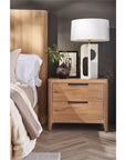 Modern - Walker Nightstand - Light Brown