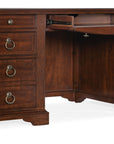 Charleston - Executive Desk - Dark Brown