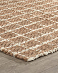 Serene - Windowpane Chenille Area Rug
