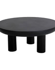 Rocca - Cement Coffee Table - Black