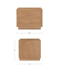 Hudson - Nightstand - Natural