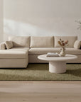 Burrow - Sleeper Sectional With Left Storage Chaise - Sand