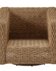 Coastal Living Outdoor - Laconia Swivel Chair - Light Brown