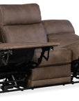SS - Duncan Power Sofa With Power Headrest & Lumbar