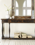 Sanctuary - 4-Drawer Thin Console - Ebony