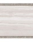 Melange - Sabre Console Table - Pearl Silver