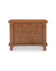 Enya - Nightstand - Red / Oak