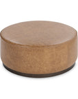 Clair - Leather Round Table