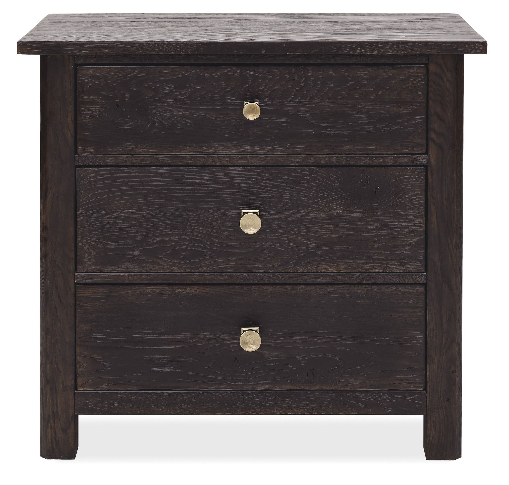 Driftwood - Three-Drawer Nightstand