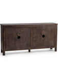 Lina - 4 Door Cabinet - Kona Brown