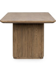 Vander - Oak Wood 84" Dining Table