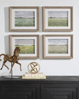 Quiet Meadows - Framed Prints (Set of 4)