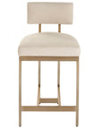 Monroe - Counter Stool, Special Order - Pearl Silver