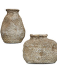 Ancient Echos - Vases (Set of 2) - Gray