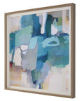 Continue On - Abstract Framed Print