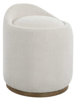 Swirl - Swivel Sheepskin Ottoman