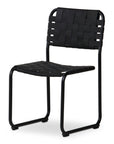 Moma - Leather Dining Chair (Set of 2) - Black