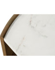 Fern - Coffee Table - White / Light Brown