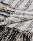 Linna - Throw - Natural / Black