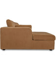 Burrow - Sleeper Sectional With Left Storage Chaise - Ginger