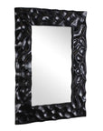Malosi - Carved Mirror - Black