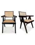 Takashi - Chair (Set of 2) - Dark Brown