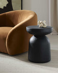 Hurlee - Outdoor Accent Table - Black