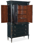 Charleston - Jewelry Armoire - Black