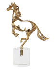 Gallop - Sculpture - Gold