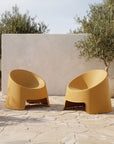Nolla - Outdoor Accent Chair (Set of 2) - Yellow