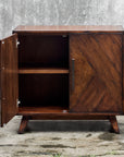 Liri - Mid-Century Accent Cabinet - Dark Brown