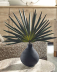 Axis Palm - Accent & Vase - Black / Green