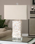 Aden - Capiz Shell Lamp - Beige