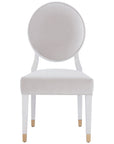 Miranda Kerr - Love Joy Bliss Oval Side Chair (Set of 2) - White