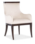 Bella Donna - Upholstered Arm Chair - White