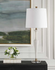 Colette - White Stone Table Lamp